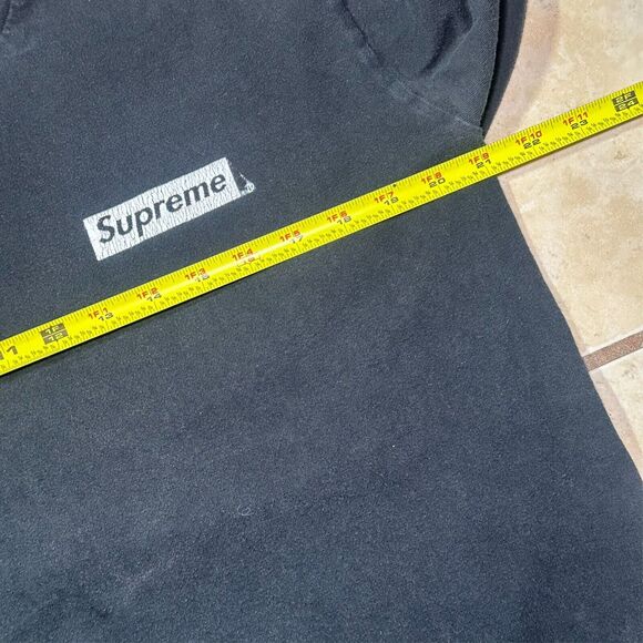 Supreme SS20 Sacred Unique Black Long Sleeve Graphic Tee Mens Size Medium - Picture 4 of 6